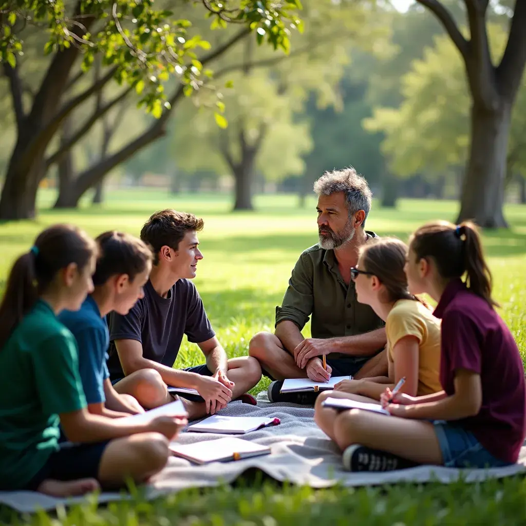 Modern office environment